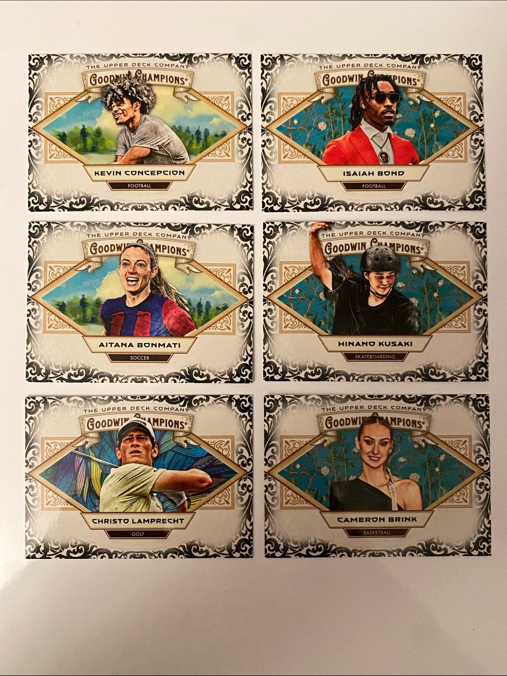 2025 Goodwin Champions Glossy Black Lot (6 Cards)